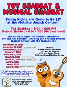 Tot Shabbat and Musical Shabbat